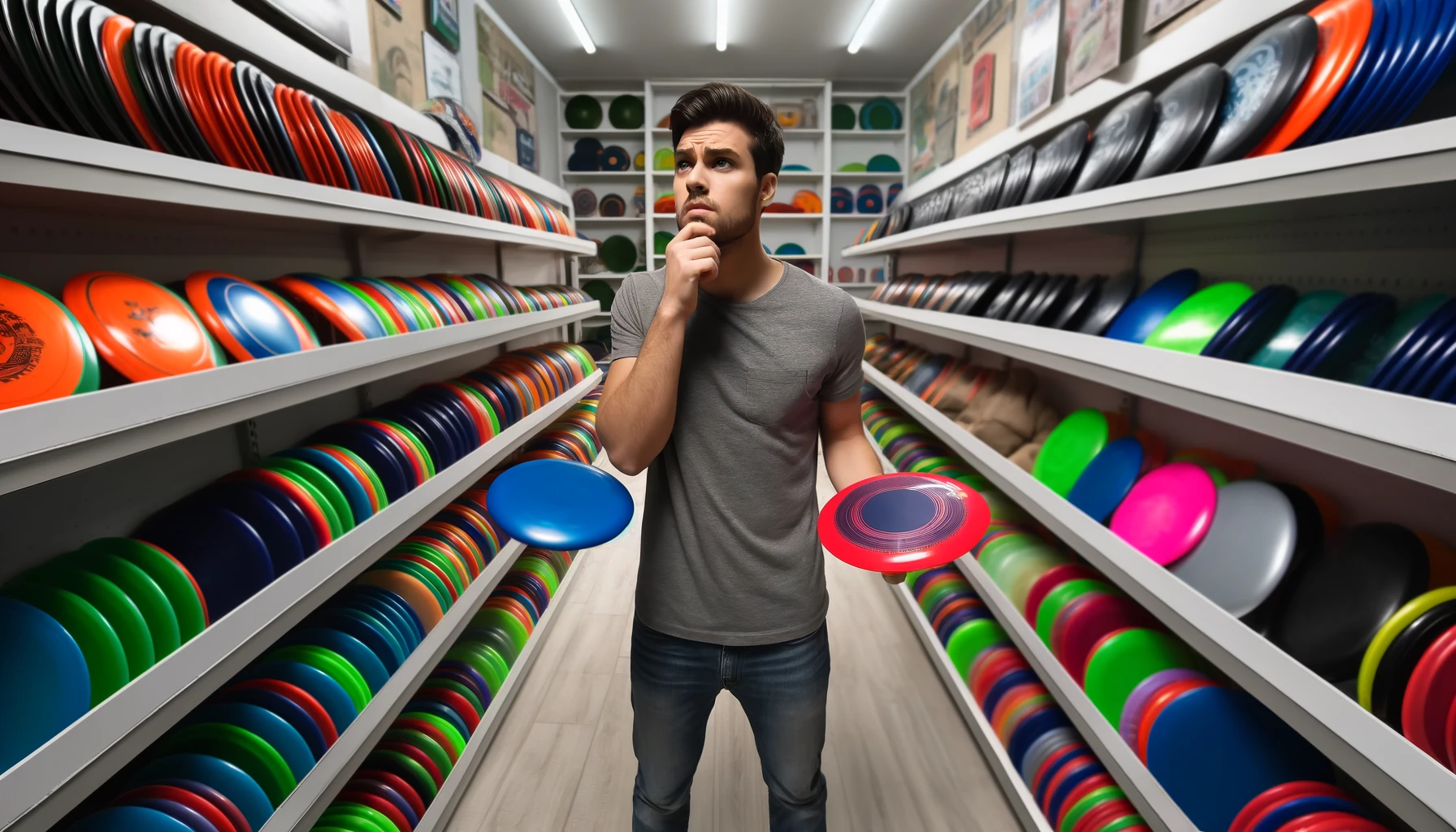 Choosing disc golf discs